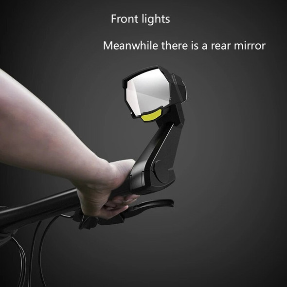 Bicycle Electric Car LED Turn Lights Side Mirror Turn Signal Indicator Rearview Mirror for Motorcycle 24BD