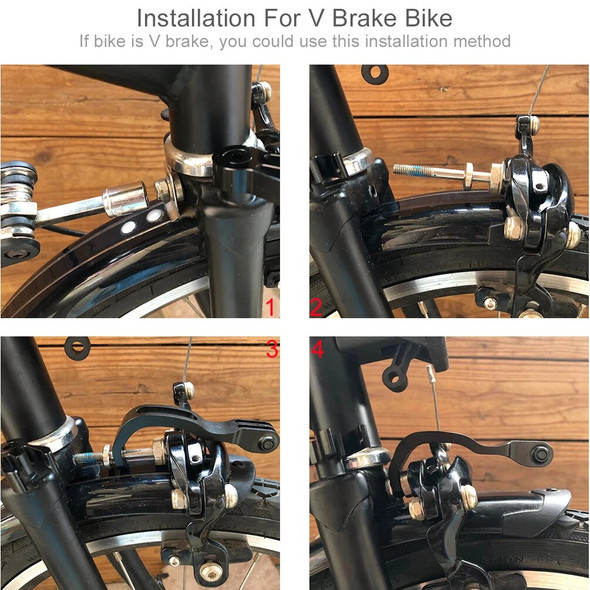 TWTOPSE 400 Lumen Bike Light With Rack For Brompton 3SIXTY PIKES Dahon Tern Crius Folding Bicycle Rainproof USB Headlight Lamp