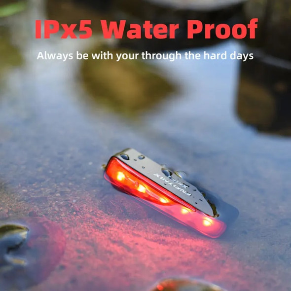 ENFITNIX XlitET Smart Bicycle Tail Light USB Rechargeable WaterProof Brake Sensing Lights Auto Start Stop Bike Warning Light