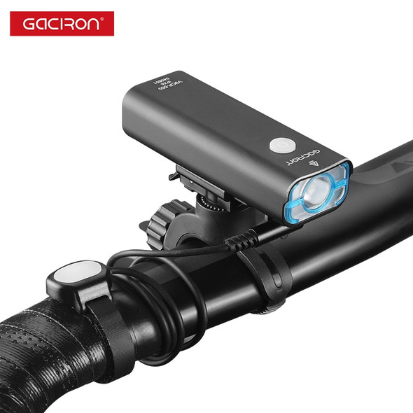 Gaciron Rechargeable Bike Light Front Handlebar Cycling Led Light 18650 Battery Flashlight Torch Headlight Bicycle Accessories