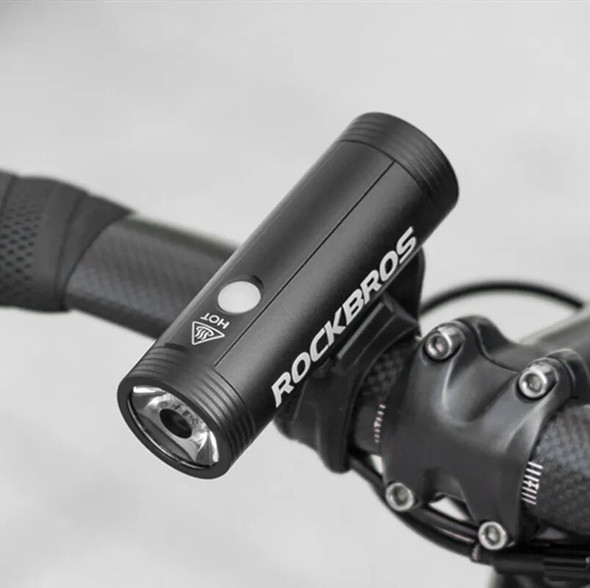 ROCKBROS Bicycle Light Bicycle USB Rechargeable Light Bike Front Lamp Road MTB Cycling Flashlight luz bicicleta fahrrad licht