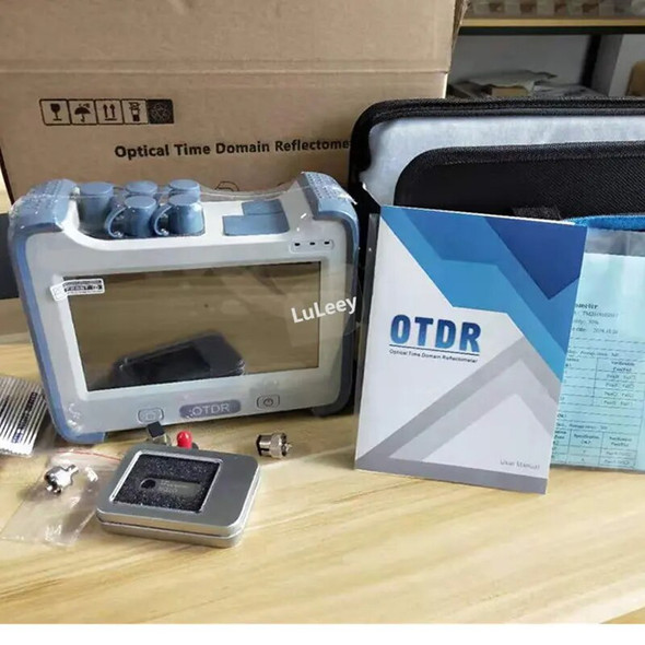 160km 4in1 Single Mode Multimode Multi-language OTDR 1625nm 7 Inch Screen 8G Memory VFL OPM Optical Time Domain Reflectometer