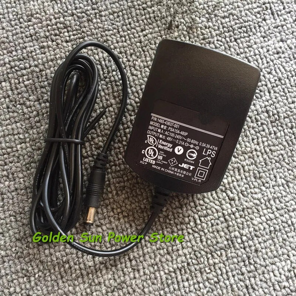 Genuine PSA15R-480P 48V 0.31A AC Adapter Charger For Polycom VVX 300 VVX 310 VVX400 VVX 410 VVX601 VVX500 Phone Power Supply