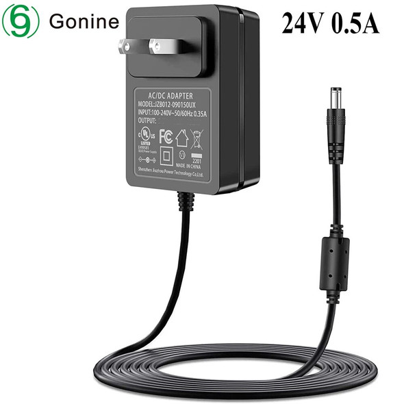 24V 0.5A Power Supply AC to DC Adapter for Aromatherapy Humidifier Essential Oil Diffusers,Polycom SoundPoint IP Business Phones