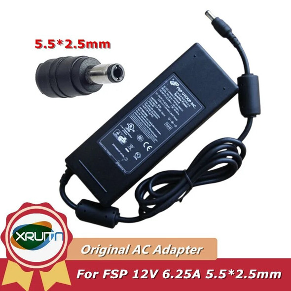 Genuine FSP075-DMAA1 12V 6.25A Switchingn Power Adapter Charger For Polycom Group 500 310 500 Power Supply