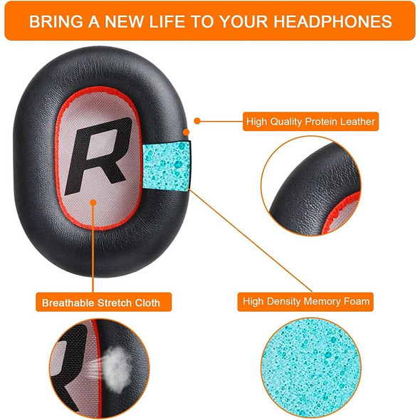 10Pair Replacement Ear Pads For Plantronics Voyager 8200 UC Earpads Cushions Compatible With BackBeat Pro 2 Wireless Headphones