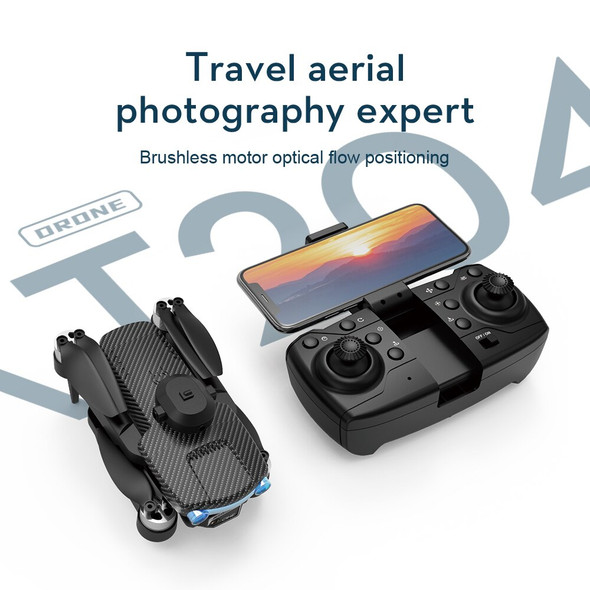 XT204 Brushless Drone HD Dual Camera Optical Flow Positioning 360&deg;
