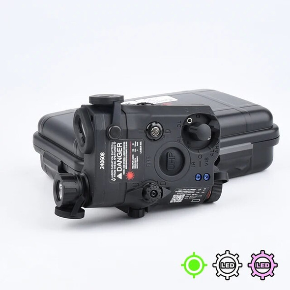 WADSN PEQ15 Red Dot Laser Aiming IR Battery Box M300 M600 Flashlight Tactical Dual Control Remote Switch Fit 20mm Rail
