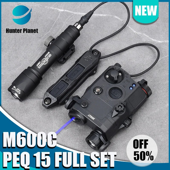 WADSN PEQ 15 Airsoft Red Green Blue Powerful Laser Dot IR Indicator Surefir M600 M600C Flashlight Dual Control Pressure Switch WADSN PEQ 15 Airsoft Red Green Blue Powerful Laser Dot IR Indicator Surefir M600 M600C Flashlight Dual Control Pressure Switch