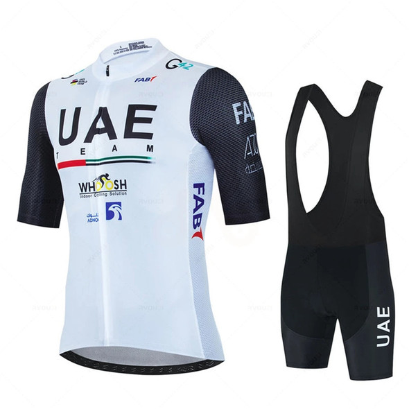 2023 Uae Cycling Jersey Set MTB Uniform Bike Clothing Summer Breathable Bicycle Shirt Ropa Ciclismo Bib Pants Maillot Ciclismo