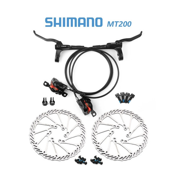 Shimano BR BL MT200 Bicycle Hydraulic Brake 800/850/1450/1500MM MTB Hydraulic Disc Brake G3/HS1 160 /180MM With Rotor MTB Brake