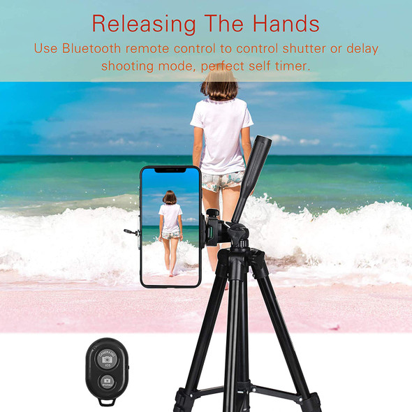 NA 3120 Phone Tripod Stand 40inch Universal Photography for Gopro NA 3120 Phone Tripod Stand 40inch Universal Photography for Gopro