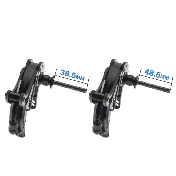 Carbon Fiber Folding Bicycle Brake Caliper 160g Dual Pivot C Clamp Titanium Alloy Screw Rod For Brompton Carbon Fiber Folding Bicycle Brake Caliper 160g Dual Pivot C Clamp Titanium Alloy Screw Rod For Brompton