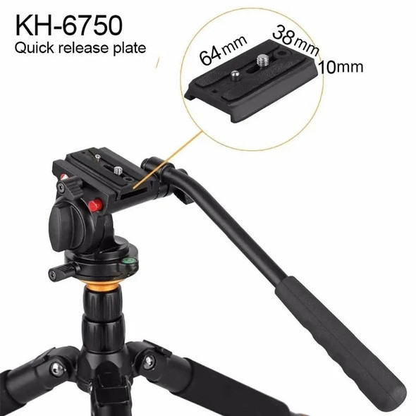 Tripod head Quick release plate for VT 3510/VT 3520/KH 6750/VT 1510| | Tripod head Quick release plate for VT 3510/VT 3520/KH 6750/VT 1510| |