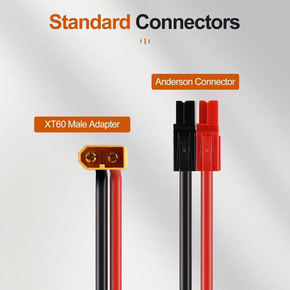 Anderson to XT60 Male Adapter Cable For Electric Bike Motor and Battery Connection Wire Electric Bicycle E-Bike Accessories