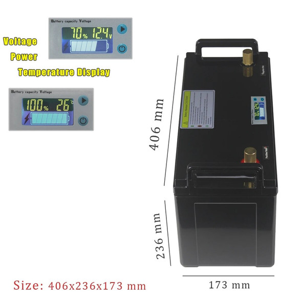 Waterproof 36V Battery 100AH ebike Lithium Battery Pack For Electric bike Electric Scooter Waterproof 36V Battery 100AH ebike Lithium Battery Pack For Electric bike Electric Scooter