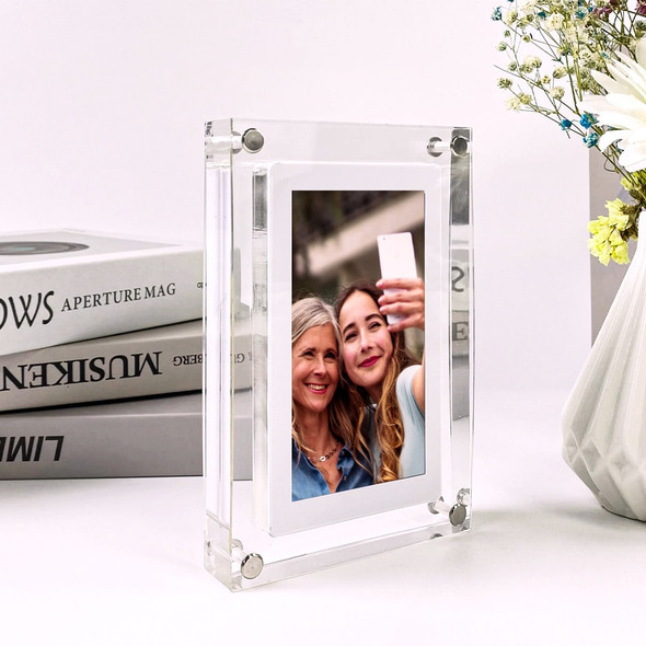 Cuttest Gift Acrylic Digital Photo Frame 5 Inch 1000mah Vertical Cuttest Gift Acrylic Digital Photo Frame 5 Inch 1000mah Vertical