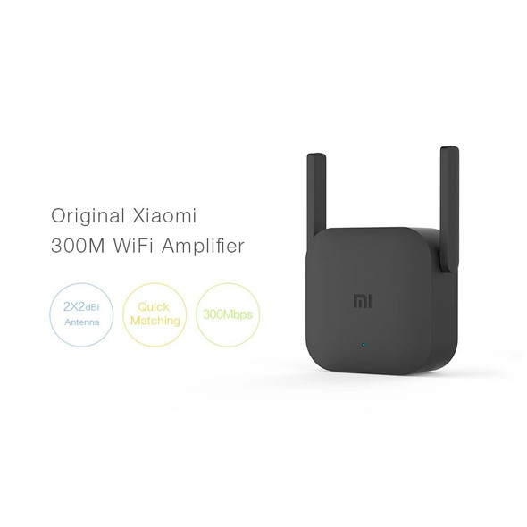 Original Xiaomi WiFi Amplifier Pro Router 300M Network Expander Repeater Power Extender Roteador 2 Antenna for Mi Router Wi-Fi Original Xiaomi WiFi Amplifier Pro Router 300M Network Expander Repeater Power Extender Roteador 2 Antenna for Mi Router Wi-Fi