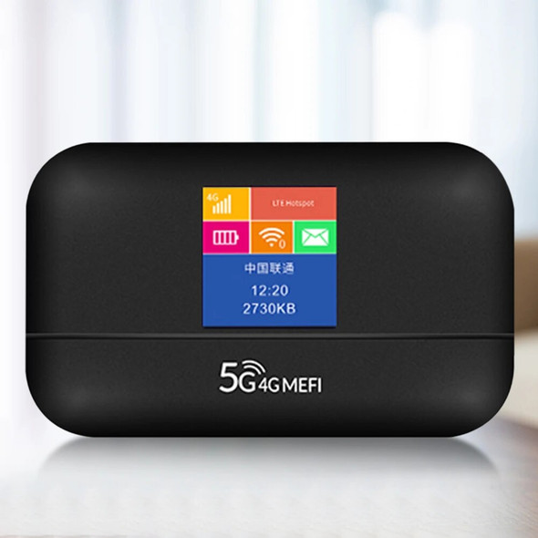 Portable 4G LTE Router 150Mbps High Speed WiFi Router 3000mAh Pocket Hotspot Wide Coverage for Home Travel Office