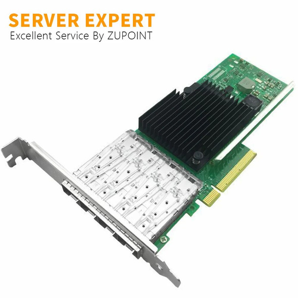 ZUPOINT X710-DA4 Ethernet Converged Network Adapter Card Quad Port 10Gbps SFP+ PCIe Ethernet Network Card