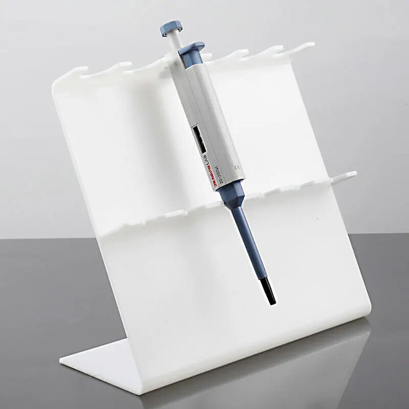 1pcs Lab Plastic Z-shaped Pipettor Rack, Plastic Transfering Pipette Holder for School Experiment