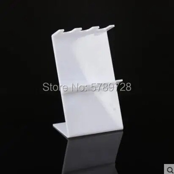 1pcs lab organic glass Z-shaped PMMA pipettor rack 3/4/5/6 positions Perspex transfering pipette holder