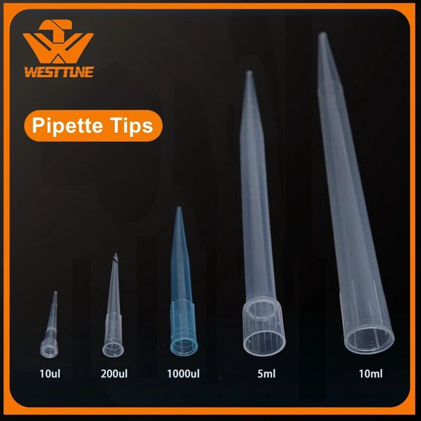 Pipette Tips 10ul 200ul 1000ul 5ml 10ml Plastic PP Disposable Tips Universal Type for Lab Pipettor