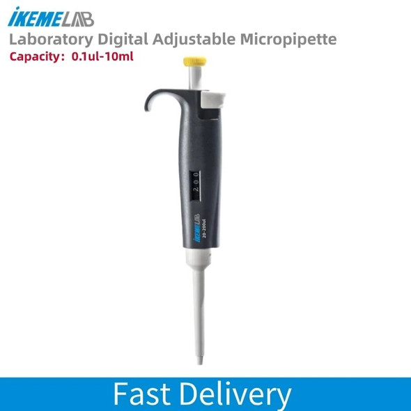 IKEME Laboratory Micropipette Plastic Pipettes Dropper Manual Digital Adjustable pipette Manufacturer Pipettor Lab Equipment