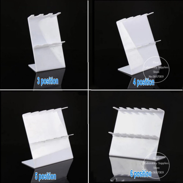 1pcs lab organic glass Z-shaped PMMA pipettor rack Perspex transfering pipette holder for school experiment