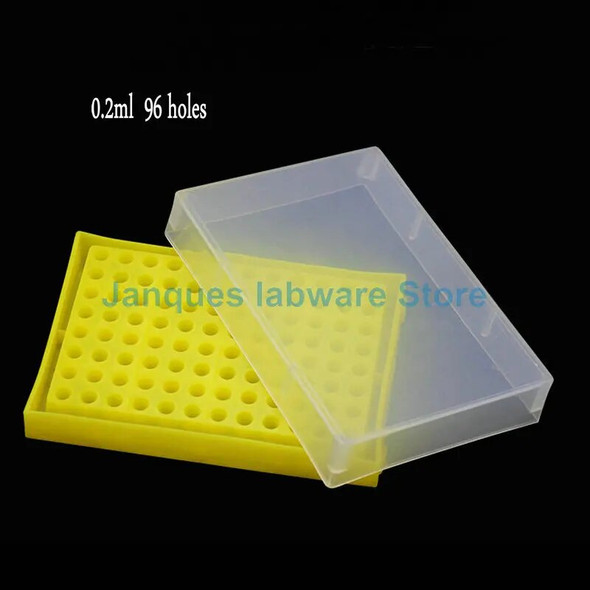 1pcs 0.2ml 0.5ml 1.5/2ml plastic Centrifugal tube Storage box Lab 50/72/96/100 holes PCR tube PP Storage rack