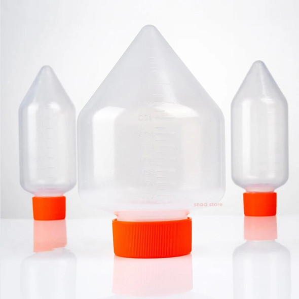 250ml 500ml test tube high-speed centrifuge bottle Transparent PP centrifuge tube in plastic chemistry laboratory is enzyme-free