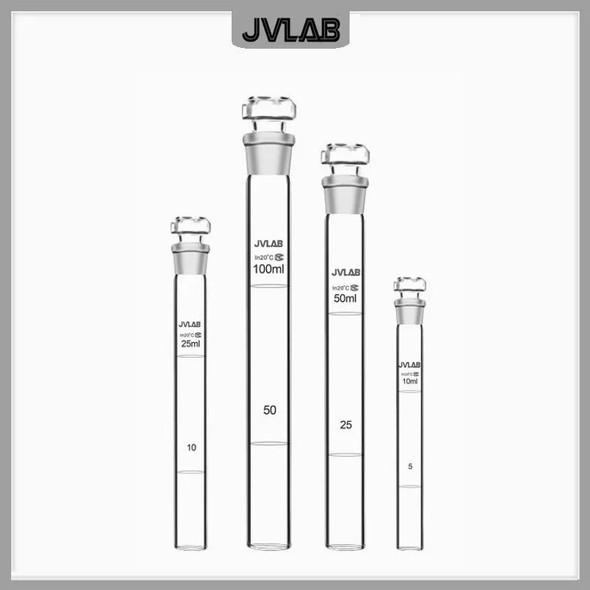 Nessler Glasses(tube) Colorimetric Tube Lab Glass Test Tube With Plug Use For Nesslerization Determination 10 25 50 100ml 12/PK