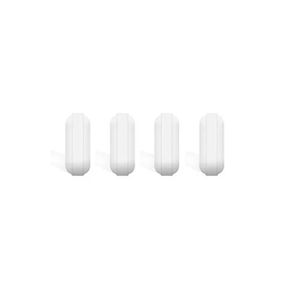 10Pcs 10mm(0.4inch) PTFE Magnetic Stirrer Mixer Stir Bar,White Color,Laboratory Bar,Stir Plate Magnet,Stir Rod Magneti