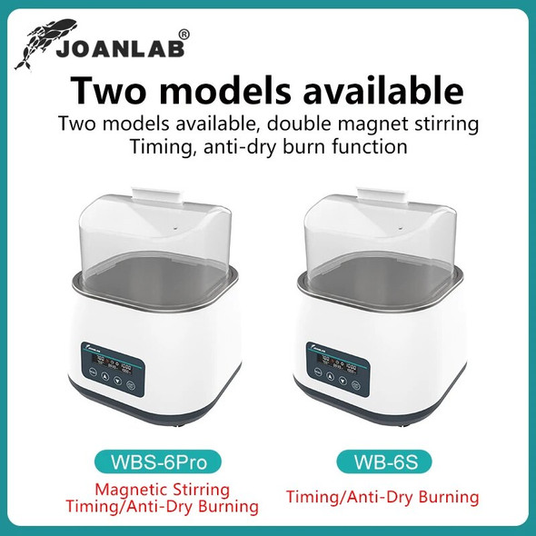 JOANLAB Heat Collecting Magnetic Stirrer Laboratory Water Bath With Magnetic Stirrer Thermostat Heating Digital Display 1200rpm