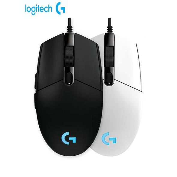 Logitech G102 Second-generation Ergonomic Gaming Mouse 6-button 8000 DPI Wired Gaming Mouse RGB Backlit Gaming, Suitable for PC