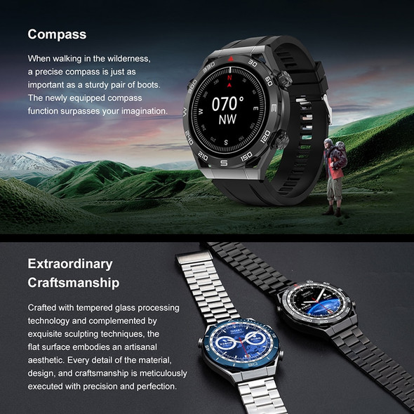 2023 New Nfc Ecg+ppg Bluetooth Call Smartwatch Gps Tracker Motion