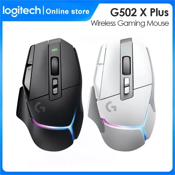 Logitech G502 X Plus Wireless Professional Gaming Mouse 25600DPI Adjustable Programming RGB Light USB-C Recharge Mouse for Game Logitech G502 X Plus Wireless Professional Gaming Mouse 25600DPI Adjustable Programming RGB Light USB-C Recharge Mouse for Game