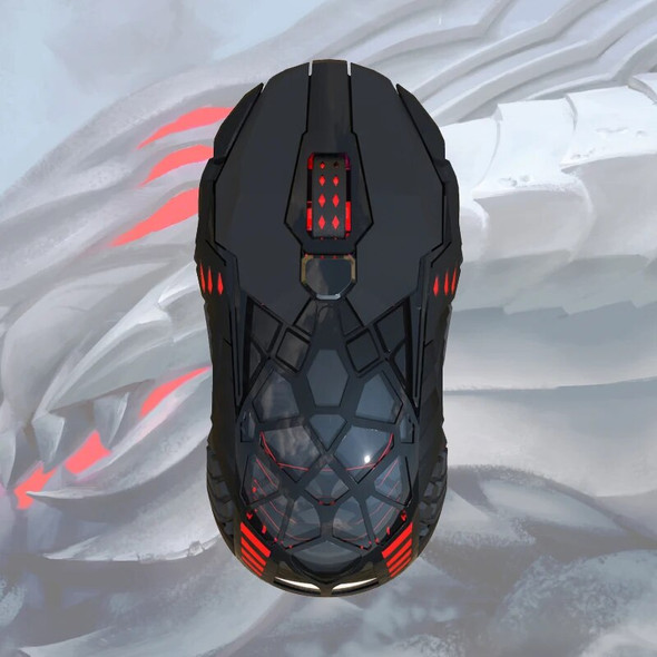 Wa04 Jormungand Starry Silence Edition Gaming Mouse Magic Biomimetic Optoelectronic Wireless Dual-mode 2.4g Wireless Mouse Gift