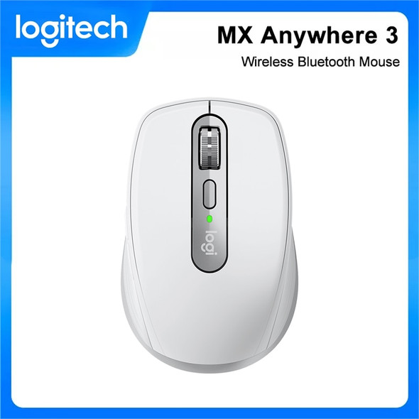Logitech MX Anywhere 3 Bluetooth Wireless 4000DPI Office Gaming Mouse Support Fast Charging Mobile Office Magspeed Wheel Mouse
