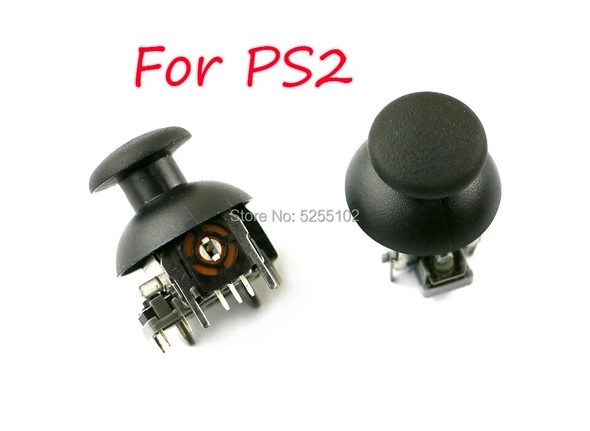 1pcs For XBOX 360 controller For PS2 Controller 3D Analog Joystick Replacement metal 3D joystick cap analog Thumb stick