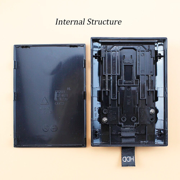 1 Pcs Internal Hard Disk Case For Xbox 360 Slim HDD Hard Drive Box Enclosure Cover Housing Shell Holder Bracket