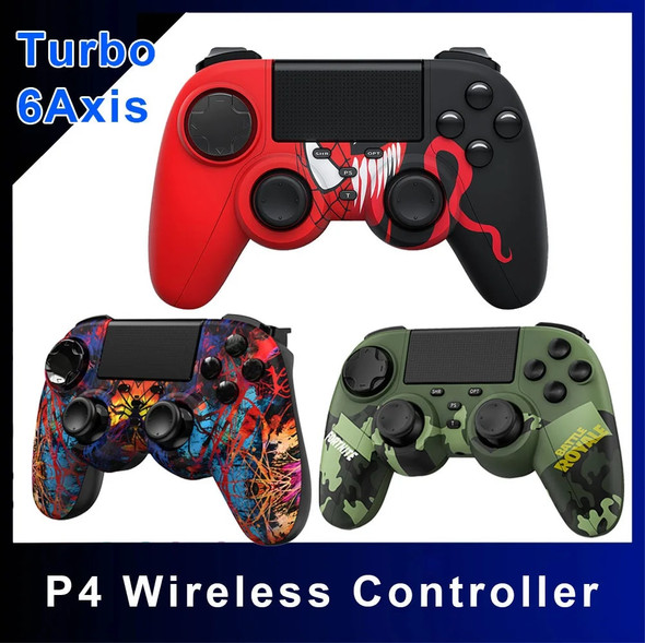 Bluetooth Double Vibration Controller For PS4 PS3 Wireless Gamepad Joystick For PS4 Games Console USB 6Axis Joypad