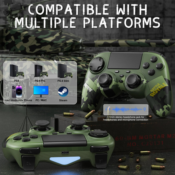 Bluetooth Double Vibration Controller For PS4 PS3 Wireless Gamepad Joystick For PS4 Games Console USB 6Axis Joypad Bluetooth Double Vibration Controller For PS4 PS3 Wireless Gamepad Joystick For PS4 Games Console USB 6Axis Joypad