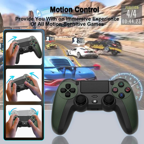 BROODIO Wireless Controller For PS4/Slim/Pro Wireless Gamepad Compatible Android PC Bluetooth Gamepads Joystick For PS3 Console BROODIO Wireless Controller For PS4/Slim/Pro Wireless Gamepad Compatible Android PC Bluetooth Gamepads Joystick For PS3 Console