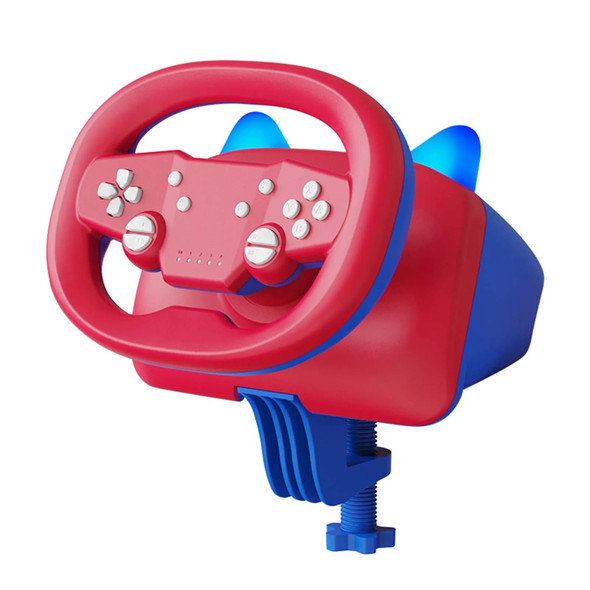 DOYO 270° Rotation Wireless Racing Steering Wheel, Colorful and Cute Gaming Wheel for PC/PS3/PS4/Nintendo Switch/Android/iOS DOYO 270° Rotation Wireless Racing Steering Wheel, Colorful and Cute Gaming Wheel for PC/PS3/PS4/Nintendo Switch/Android/iOS