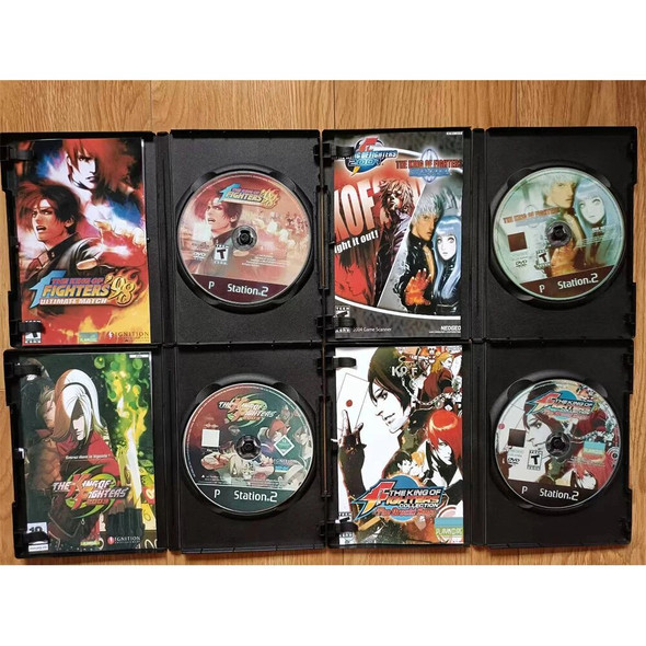 PS2 The King of Fighters Series Copy Disc Game Unlock Console Station 2 Retro Optical Driver Retro Video Game Machine Parts