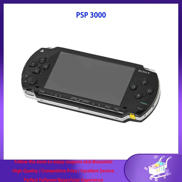 Refurbished PSP 3000 Classic 6 Inch PlayStation Portable Nostalgic Handheld Game Console PSP3000 Free PSP Games