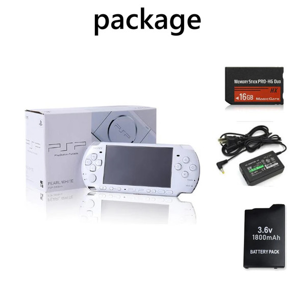 Refurbished PSP 3000 Classic 6 Inch PlayStation Portable Nostalgic Handheld Game Console PSP3000 Free PSP Games