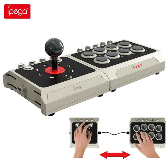 Ipega PG-9221 Joystick 2 in1 Game Controller 2 Parts Separated Gamepad Gaming Controle for Playstation 4 PS4 Nintendo Switch
