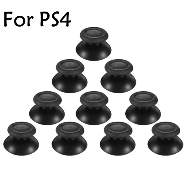 500Pcs PS4 Gray Analog Cover 3D Thumb Sticks Joystick Thumbstick Mushroom Cap For Sony Playstation 4 PS4 Controller Dualshock 4